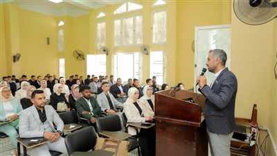 مركز التطوير المهني بجامعة دمنهور يعقد أولى لقاءاته التعريفية 