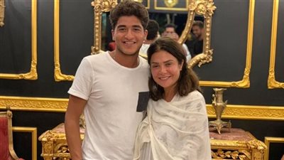 أميرة العايدي: يوسف ابني ممثل واعد ولا أتدخل في اختياراته 