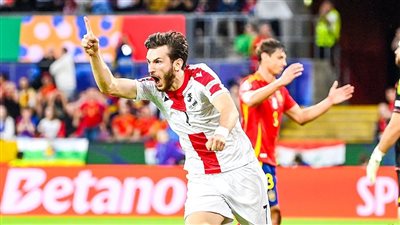 جورجيا تتقدم على إسبانيا 1-0 بعد مرور 30 دقيقة (فيديو)
