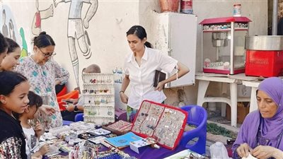 الشباب والرياضة بالإسكندرية تنظم معرضا لمنتجات نادي الفتاة والمرأة بالأنفوشي
