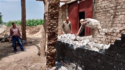 إزالة تعديات بقرى ميت غمر في الدقهلية (صور)