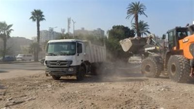 حملة مكبرة لرفع المخلفات في ترسا والكوم الأخضر بالجيزة 