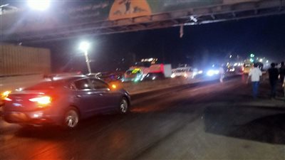 كانوا بيعدوا الطريق، إصابة أم وابنتيها في حادث تصادم بالقليوبية