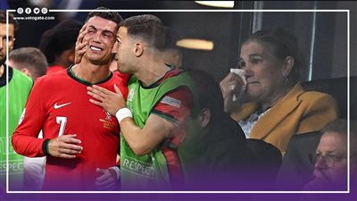 قلب الأم، بكاء رونالدو ووالدته بعد إهدار ركلة الجزاء (فيديو)