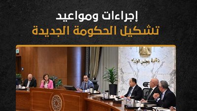 إجراءات ومواعيد تشكيل الحكومة الجديدة (إنفوجراف)