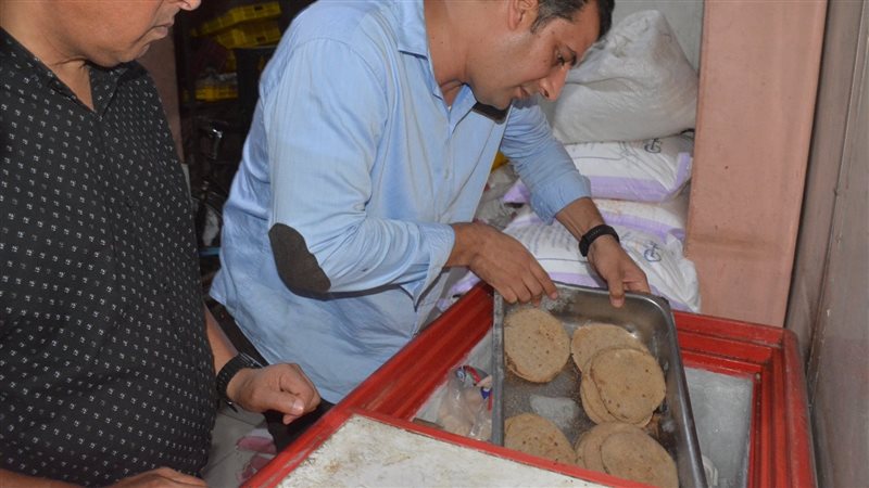 ضبط لحوم وكبدة فاسدة