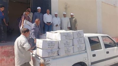 شمال سيناء تتسلم 2.5 طن من لحوم الأضاحي