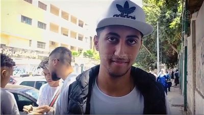 طلاب الثانوية العامة عن امتحان الإنجليزي: أسئلة القطعة غير مباشرة (فيديو)