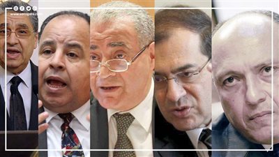 الوزراء الراحلون عن الحكومة الجديدة (إنفوجراف)