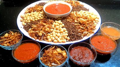 طريقة عمل الكشري المصري، زي بتاع المحلات