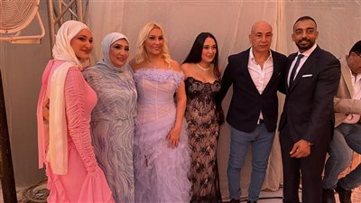 حسام حسن يحتفل بخطوبة ابنته 