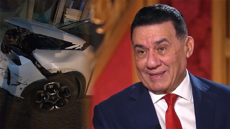 مدحت شلبي يتعرض لحادث