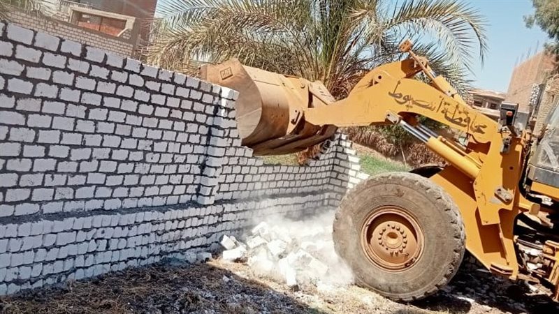 حملة إزالة بأسيوط،