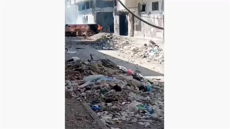 اشتعال النيران في