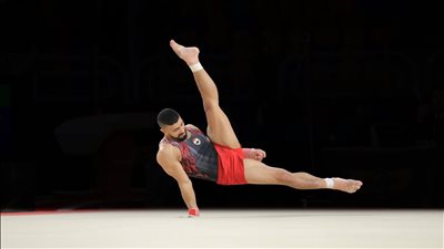 عمر العربي: أحلم بحصد ميدالية تاريخية في الجمباز بأولمبياد باريس