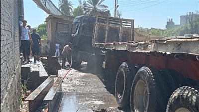 إصابة شخصين في حريق نشب بسيارتين في الدقهلية