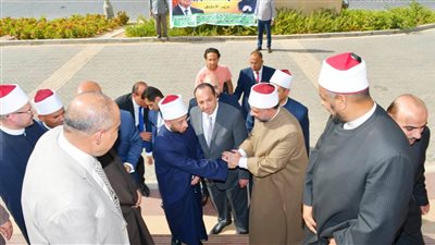 4 صور ترصد الظهور الأول لـ أسامة الأزهري داخل وزارة الأوقاف