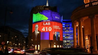 حزب العمال البريطاني يتصدر نتائج الانتخابات العامة ويفوز بـ 410 مقاعد