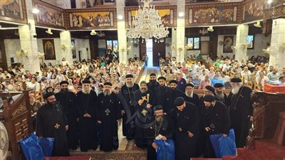 إيبارشية المنصورة تناقش تراث الكنيسة القبطية الأرثوذكسية 