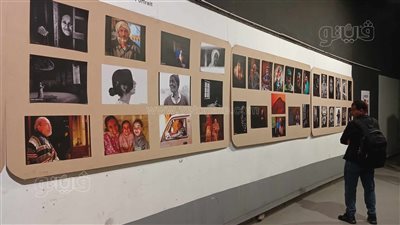 معرض إنفوكس للصور بساقية الصاوي يخصص نصف عائده لضحايا غزة (صور)