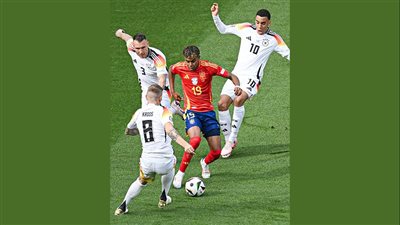 شوط أول سلبي بين ألمانيا وإسبانيا في ربع نهائي يورو 2024 (صور)