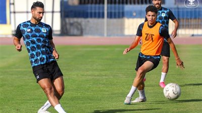 المصري يواصل تدريباته بمعسكر القاهرة (صور)