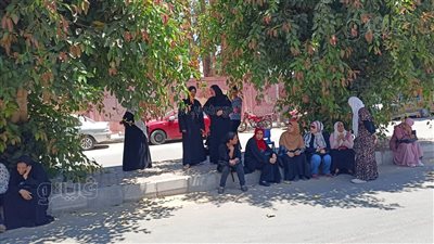 قلق وتوتر أولياء أمور طلاب الثانوية العامة أثناء تأدية امتحاني الكيمياء والجغرافيا بالأقصر (فيديو) 