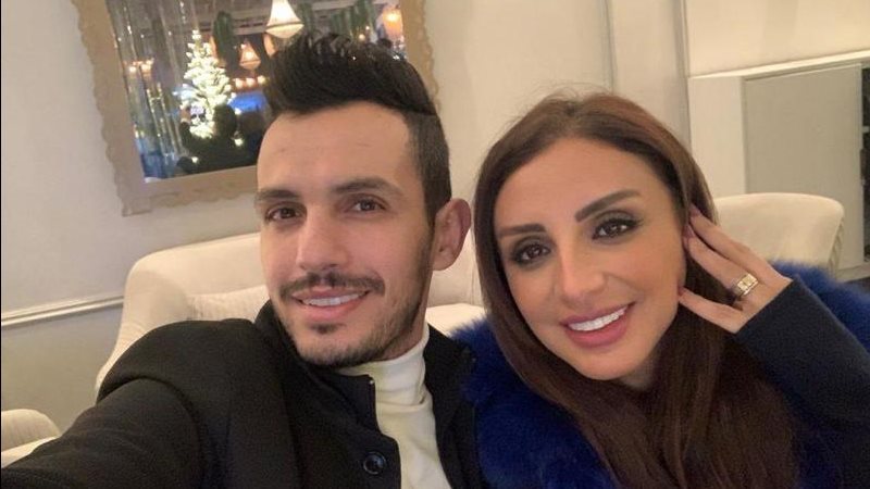 أحمد إبراهيم مع أنغام،