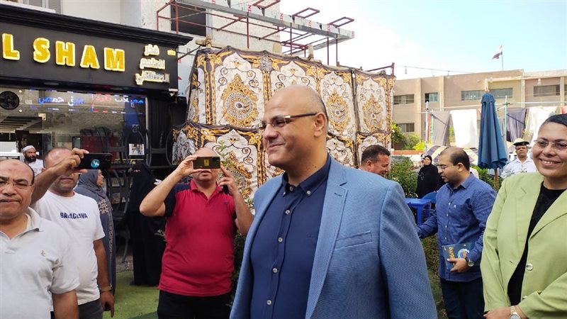 محافظ القليوبية خلال