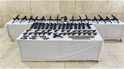  ضبط 51 سلاحا ناريًا بينها جرينوف و14 قضية مخدرات بـ3 محافظات