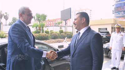 محافظ الغربية يصل ديوان عام المحافظة لمباشرة مهام عمله