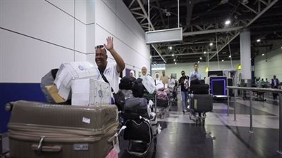 استعدادات مكثفة بمطار القاهرة لاستقبال حجاج بيت الله الحرام