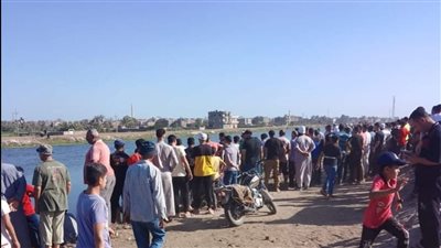مصرع طفل جرفه التيار في بحر نبروه بالدقهلية