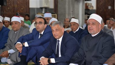 محافظ الإسماعيلية يشهد احتفالية رأس السنة الهجرية بمسجد الدوحة (صور) 