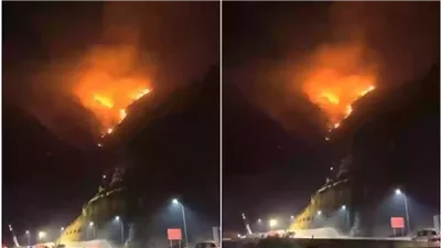 حريق هائل في منطقة القصيم السعودية والدفاع المدني يباشر الإطفاء (فيديوهات)