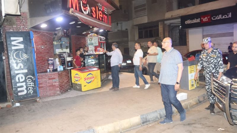 محافظ القليوبية خلال
