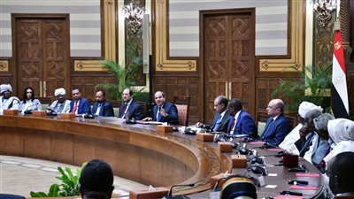 السيسي: نبذل أقصى الجهد لمواجهة تداعيات الأزمة السودانية وتقديم كافة أوجه الدعم