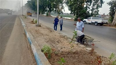 رئيس مدينة التل الكبير بالإسماعيلية يتوعد بمعاقبة المقصرين في عملهم (صور) 