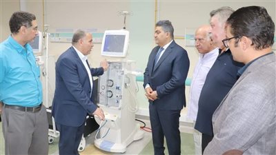 عميد طب طنطا يفتتح وحدة الغسيل الكلوي بمستشفى أمراض وجراحات الكلى والمسالك البولية (صور)