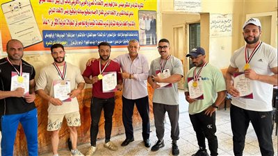 أبطال كمال الأجسام بالدقهلية يحرزون المراكز الأولى بكأس مصر المفتوحة للكبار 