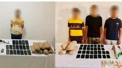 حبس 9 عناصر إجرامية بتهمة حيازة وترويج المخدرات 