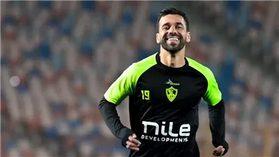 عبد الله السعيد رجل مباراة الزمالك والإسماعيلي في الدوري الممتاز