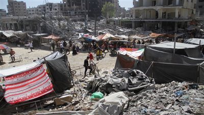 10 شهداء وعدد من المفقودين بقصف الاحتلال لمنزل في جباليا