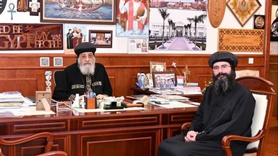 البابا تواضروس يتابع الخدمة في الولايات المتحدة مع الأنبا جابرييل