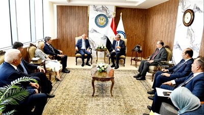 بدوي يبحث مع ايني الإيطالية سبل الاستفادة من مصادر الطاقة المتجددة في مصر