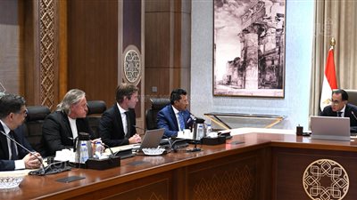 مدبولي يلتقي الرئيس التنفيذي لشركة 