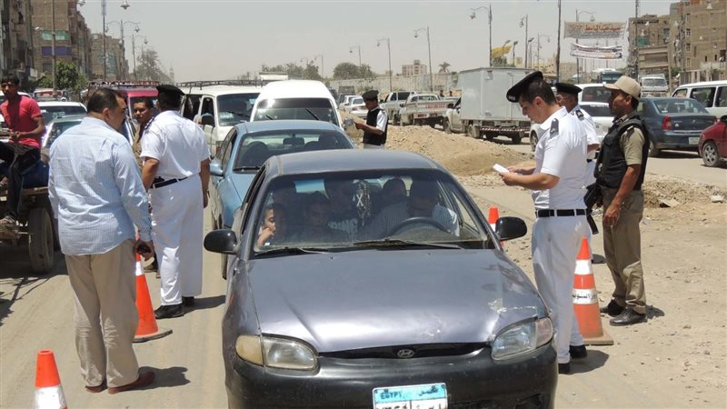 حملة مرورية بالقاهرة،