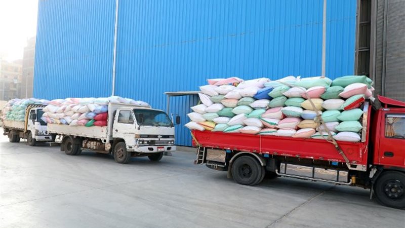 توريد 615 الف طن