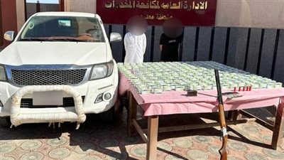 حبس 4 عناصر إجرامية بتهمة ترويج كميات من المخدرات بـ ملايين الجنيهات 