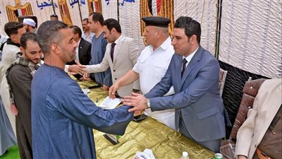 نائب محافظ سوهاج يشهد مراسم صلح عائلتين بالبلينا 